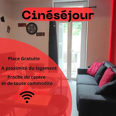 公寓 Le Sejour Cine-proche Du Centre-wifi-parking 卢德